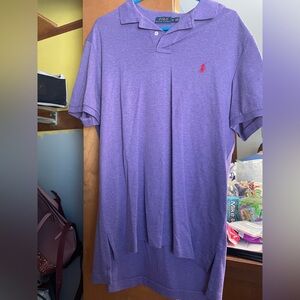 Ralph Lauren Purple Polo Shirt for Men